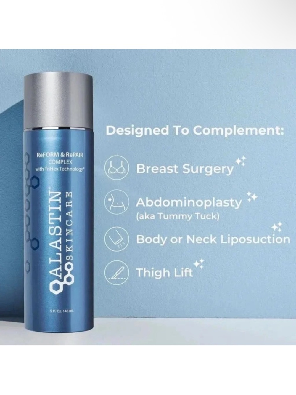 Alastin Skincare ReFORM & RePAIR Complex With TriHex Technology NEW